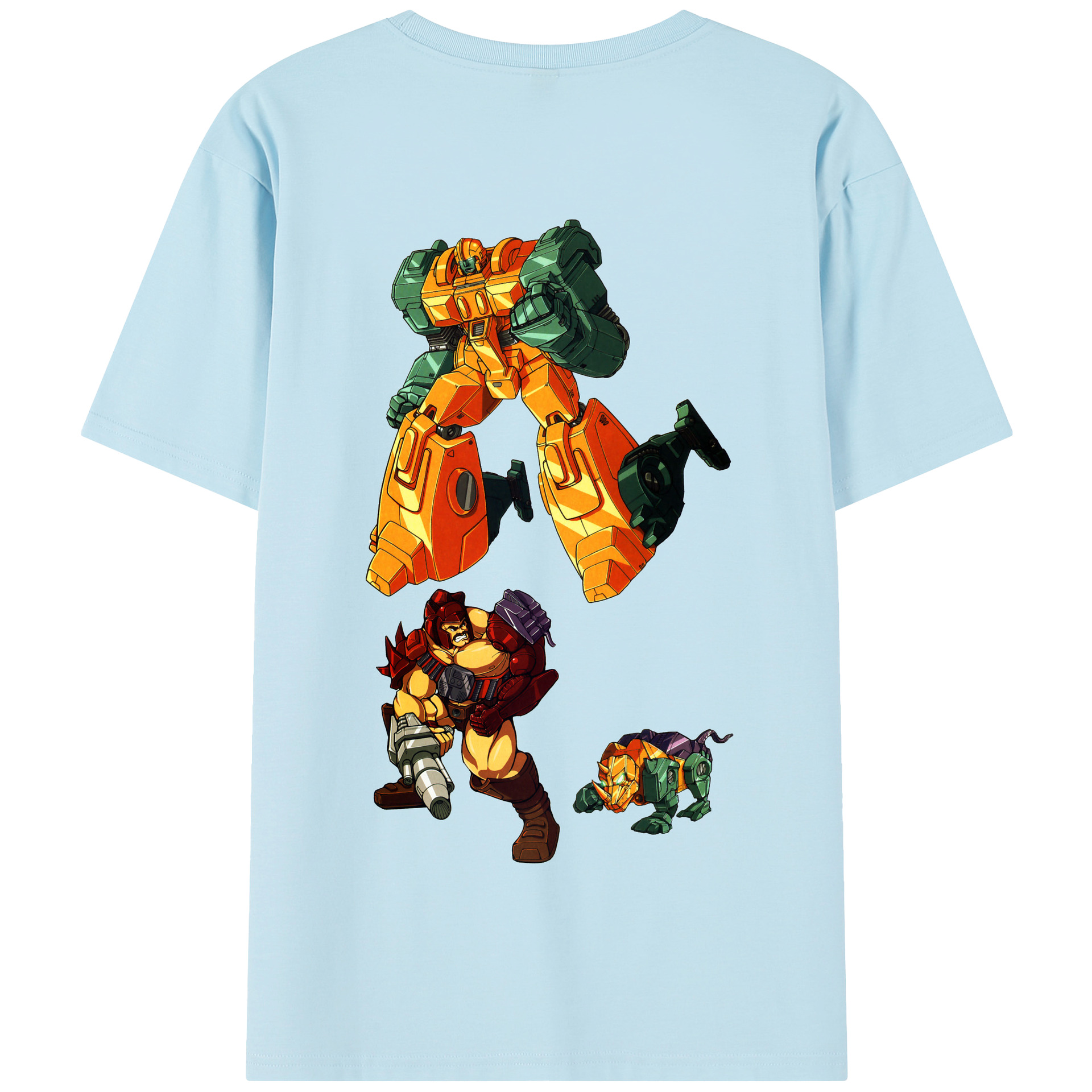 （画像用）  綿100％半袖Tシャツ（背面プリント）